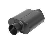 40 Series Delta Force Race Muffler 40 Series Race Muffler 409SS- 3.00 Center In 3.00 Center Out Aggressive Sound Flowmaster