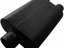 Super 44 Series Chambered Muffler Super 44 Series Stainless Steel 3.00 Center In 2.50 Dual Out Aggressive Sound Flowmaster