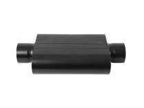 40 Series Delta Force Race Muffler 40 Series Race Muffler 409SS 3.50 Center In 3.50 Center Out -Aggressive Sound Flowmaster