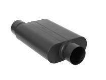 40 Series Delta Force Race Muffler 40 Series Race Muffler 409SS 3.50 Offset In 3.50 Center Out -Aggressive Sound Flowmaster