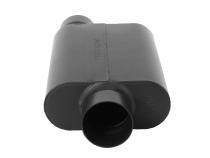 40 Series Delta Force Race Muffler 40 Series Race Muffler 409SS 3.50 Offset In 3.50 Center Out -Aggressive Sound Flowmaster