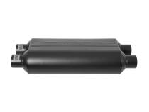 50 Series Hd Chambered Muffler 50 H.D. Stainless Steel 2.50 Dual In 2.50 Dual Out Moderate Sound Flowmaster
