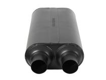 50 Series Hd Chambered Muffler 50 H.D. Stainless Steel 2.50 Dual In 2.50 Dual Out Moderate Sound Flowmaster