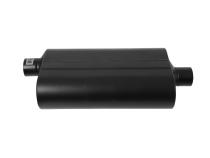 Super 50 Series Chambered Muffler Super 50 Stainless Steel 2.50 Offset In 2.50 Center Out Mild Sound Flowmaster