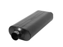 70 Series Chambered Muffler 70 Series Stainless Steel 3.00 Center In 3.00 Offset Out Mild Sound Flowmaster