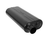 70 Series Chambered Muffler 70 Series Stainless Steel 3.00 Center In 3.00 Offset Out Mild Sound Flowmaster