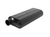 70 Series Chambered Muffler 70 Series Stainless Steel 3.00 Center In 3.00 Offset Out Mild Sound Flowmaster