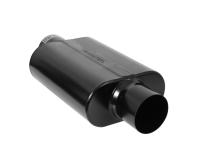 40 Series Delta Force Race Muffler Top Ten Race Muffler 409SS 4.00 Center In 4.00 Center Out Aggressive Sound Flowmaster