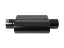 40 Series Delta Force Race Muffler Top Ten Race Muffler 409SS 4.00 Center In 4.00 Center Out Aggressive Sound Flowmaster