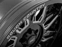 86 Series Wheel One-Piece Gloss Black 22x10 8x6.5 -19mm Rough Country