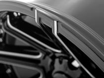 88 Series Wheel One-Piece Gloss Black 22x10 6x5.5 -25mm Rough Country