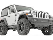 3.5 Inch Jeep Suspension Lift Kit Vertex Reservoir Stage 2 Coils &amp;amp; Control Arm Drop 18-20 Wrangler JL Rubicon-2 Door Rough Country