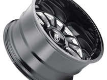 Cast Aluminum Wheels Summit 9110 GB-M 20x10 Milled Spokes Gloss Black 5 On 127 Bolt Pattern -25 Offset Cali Offroad Wheels