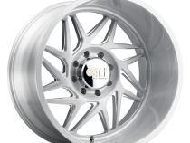 Cast Aluminum Wheels Gemini 9112 SL 20x10 Brushed 5 On 127 Bolt Pattern -25 Offset Cali Offroad Wheels