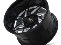 Cast Aluminum Wheels Gemini 9112 GB 20x9 Milled Spokes Gloss Black 6 On 135 Bolt Pattern 0 Offset Cali Offroad Wheels