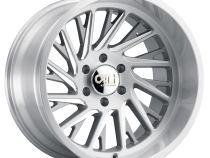 Cast Aluminum Wheels Purge 9114 SL 20x10 Brushed Brushed Silver 5 On 127 Bolt Pattern -25 Offset Cali Offroad Wheels