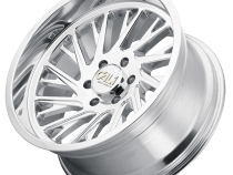 Cast Aluminum Wheels Purge 9114 PO 22x12 Milled Spokes Polished Silver 6 On 135 Bolt Pattern -51 Offset Cali Offroad Wheels