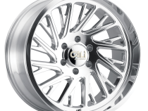 Cast Aluminum Wheels Purge 9114 PO 24x14 Milled Spokes Polished Silver 6 On 135 Bolt Pattern -76 Offset Cali Offroad Wheels