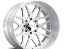 Cast Aluminum Wheels Invader 9115 BGC 20x10 Brushed Brushed 5 On 127 Bolt Pattern -25 Offset Cali Offroad Wheels