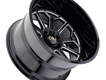 Cast Aluminum Wheels Auburn 9117 BM 20x10 Milled Gloss Black 5 On 127 Bolt Pattern -25 Offset Cali Offroad Wheels