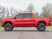 91 Series Milled One-Piece Gloss Black 22x12 6x5.5 -44mm Rough Country