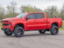 91 Series Milled One-Piece Gloss Black 22x12 6x5.5 -44mm Rough Country