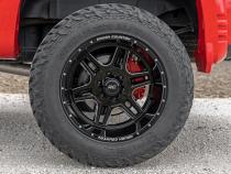 92 Series Wheel Machined One-Piece Gloss Black 20x12 8x180 -44mm Rough Country