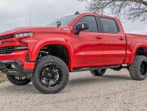 92 Series Wheel Machined One-Piece Gloss Black 20x12 8x170 -44mm Rough Country