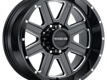 Aluminum Wheels 20x12 Hostage 940M Milled Gloss Black -44 Offset 8 on 165.1 Bolt Pattern 125.2 Bore Raceline