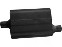 40 Series Delta Flow Chambered Muffler 40 Delta Flow 2.00 Center In 2.00 Offset Out Aggressive Sound Flowmaster