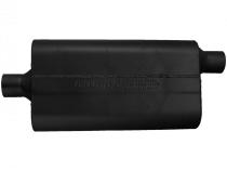 50 Series Delta Flow Chambered Muffler 50 Delta Flow 2.25 Center In 2.25 Offset Out Moderate Sound Flowmaster