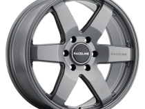 Aluminum Wheels 20x8.5 Addict 942GS Greystone Gray Multi Spoke 15 Offset 5 on 139.7 Bolt Pattern 106.5 Bore Raceline