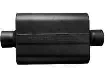 40 Series Delta Flow Chambered Muffler 40 Delta Flow 3.00 Center In 3.00 Center Out Aggressive Sound Flowmaster