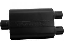 Super 44 Series Chambered Muffler Super 44 3.00 Center In 2.50 Dual Out Aggressive Sound Flowmaster