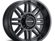 Aluminum Wheels 16x8 Split 948B Satin Black 0 Offset 5 on 114.3 Bolt Pattern 78.1 Bore Raceline