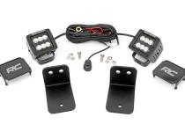 Rear Facing LED Kit 2-Inch Black Series with Flood Beam 2020 Intimidator GC1K Rough Country