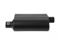 Super 40 Series Chambered Muffler Super 40 2.50 Offset In 2.50 Offset Out Aggressive Sound Flowmaster