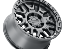 Aluminum Wheels 18x9 Krank 953B Satin Black -12 Offset 6 on 139.7 Bolt Pattern 106.1 Bore Raceline
