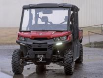 16-19 Can-Am Defender Front Bumper w/ 6 Inch and 12 Inch LEDs Rough Country