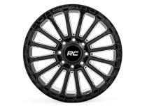 97 Series Wheel One-Piece Gloss Black 22x10 8x170 -19mm Rough Country