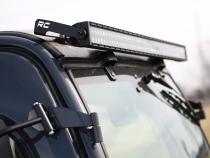 50 Inch Dual Row LED Light Kit Black Series Front Facing 14-22 Kubota RTV-X1100/RTV-X900 Diesel Rough Country