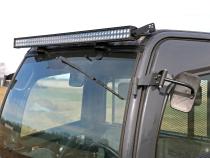 50 Inch Dual Row LED Light Kit Black Series with White DRL Front-Facing 14-22 Kubota RTV-X900/RTV-X1100 Diesel Rough Country