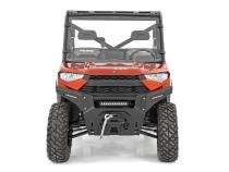 Polaris Ranger Scratch Resistant Full Windshield For 13-Pres Polaris Ranger 900XP/16-Pres Ranger 1000XP Rough Country
