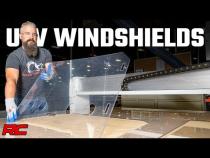 Half Windshield Scratch Resistant 13-22 Polaris Ranger 1000XP/13-21 Ranger 900XP Rough Country