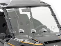 Vented Full Windshield Scratch Resistant Can-Am Commander XT (21-22) Rough Country