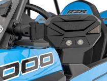 UTV Aluminum Side Mirrors Blinker Kit 1.5-2 Roll Cage Universal Rough Country