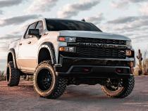 Defender Pocket Fender Flares Gloss Black Chevy Silverado 1500 2WD/4WD (19-23) Rough Country