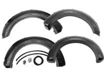 Defender Pocket Fender Flares Ingot Silver Metallic Ford Super Duty (17-22) Rough Country