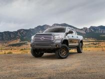 Defender Pocket Fender Flares Flat Black Toyota Tundra 2WD/4WD (14-21) Rough Country