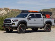 Defender Pocket Fender Flare Gloss Black Toyota Tacoma (16-23) Rough Country